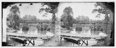 2566 - Sulphur Springs, Virginia (vicinity). Bridge over the north fork of the Rappahannock River