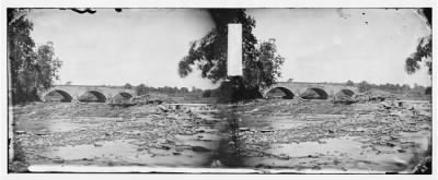 Thumbnail for 2696 - Antietam, Maryland. Antietam bridge on Sharpsburg and Boonsboro turnpike