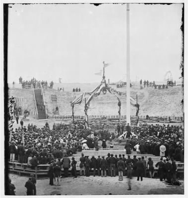 Thumbnail for 2788 - Charleston, S.C. Crowd inside Fort Sumter; another view