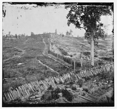 Thumbnail for 2850 - Atlanta, Ga. Confederate palisades, on north side of city