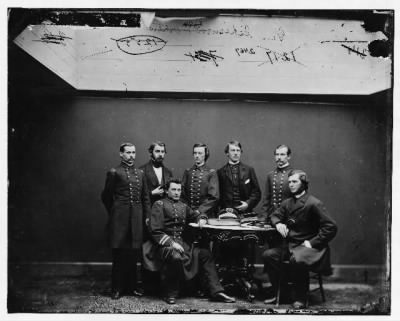 Thumbnail for 3179 - Engineer-in-chief B. F. Isherwood and Staff, U.S.N.