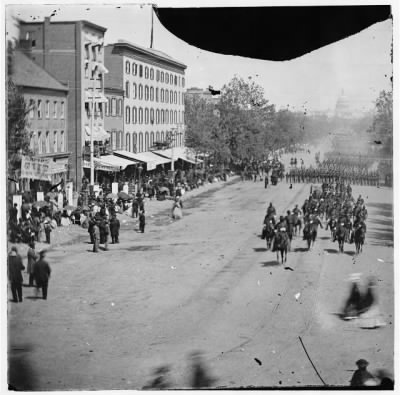 Thumbnail for 3180 - Washington, D.C. Artillery unit passing on Pennsylvania Avenue near the Treasury