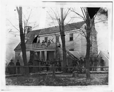 Thumbnail for 3182 - Brandy Station, Va. Headquarters of ordnance officers and quartermaster, 3d Division, Cavalry Corps