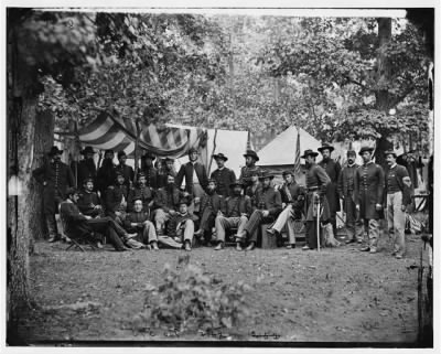 Thumbnail for 3206 - Bealton, Virginia. Officers of 93d New York Infantry