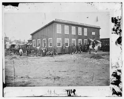 3264 - Alexandria, Virginia. Sanitary Commission lodge