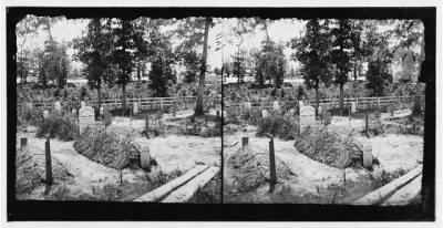 3267 - Drewry's Bluff, Virginia. Soldier's cemetery. Grave of Sgt. Frank L. Smith, Co F, 1st Conn. Heavy Artillery in foreground