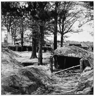 3278 - Petersburg, Va. Interior of Fort Steadman