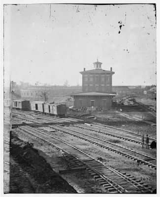 Thumbnail for 3291 - Atlanta, Georgia. Railroad roundhouse