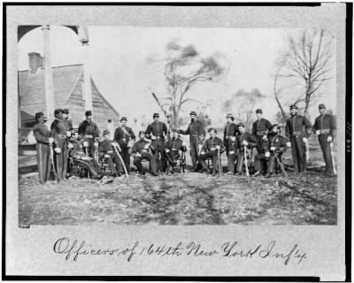 Thumbnail for 3306 - Officers of 164th New York Inf'y