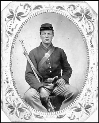 Thumbnail for 3312 - Portrait of Pvt. George A. Stryker, New York Regiment, U.S.A.