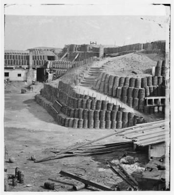 3330 - Charleston, South Carolina. Interior view of Fort Sumter