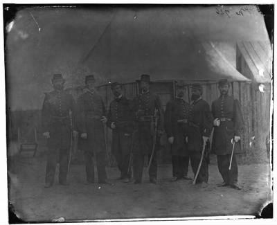 Thumbnail for 3596 - Prospect Hill, Virginia. Gen. Henry S. Gansevoort & staff