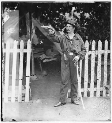 3612 - Capt. Schwartz, sharpshooter, 39th New York Regiment. (Garibaldi Guard)