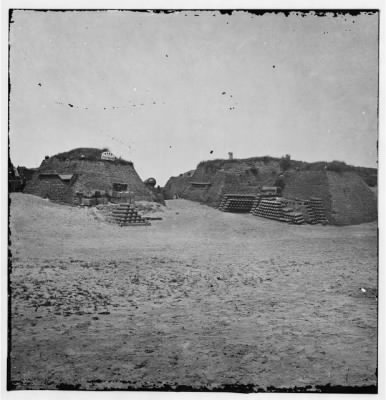 Thumbnail for 3627 - Charleston, South Carolina (vicinity). Interior view of Fort Putnam. (Morris Island)