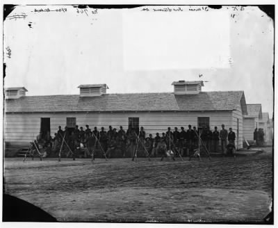 Thumbnail for 3681 - District of Columbia. Company K, 3d Regiment Massachusetts Heavy Artillery at Fort Stevens