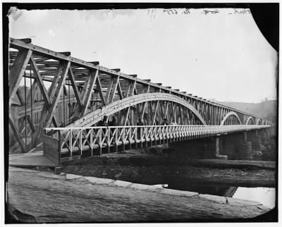 Thumbnail for 3687 - Washington, D.C. Chain Bridge over the Potomac; Chesapeake and Ohio Canal in foreground