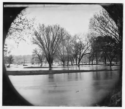 3713 - Richmond, Virginia. View of James River freshet