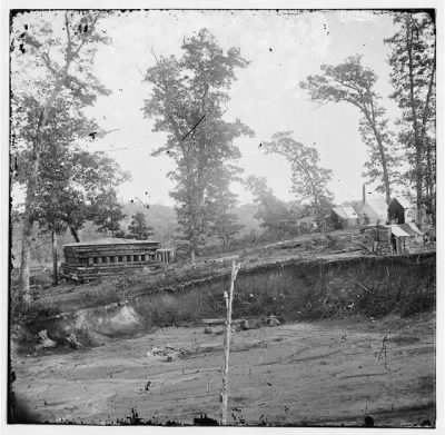 Thumbnail for 3714 - Chattanooga, Tenn., vicinity. Blockhouse on the Nashville & Chattanooga Railroad