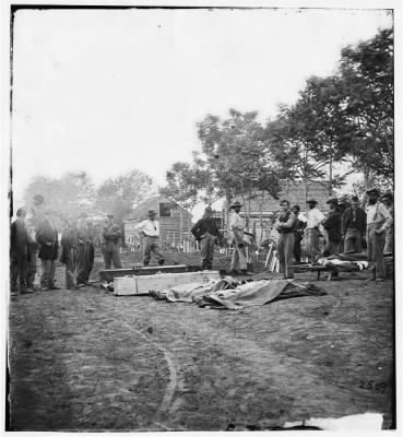 Thumbnail for 3727 - Fredericksburg, Va. Burial of soldiers