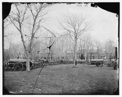 Thumbnail for 3905 - Washington, District of Columbia. Park of artillery (Excelsior Brigade) at Washington Arsenal