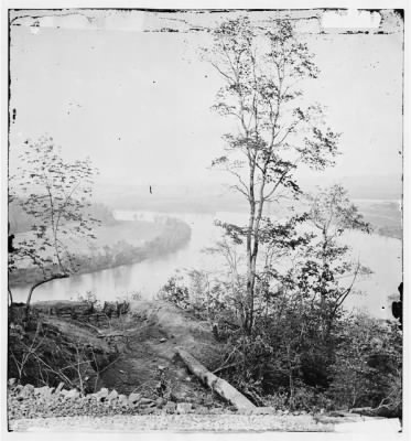 Thumbnail for 4015 - Chattanooga, Tennessee (vicinity). View of Tennessee River from Lookout Mountain