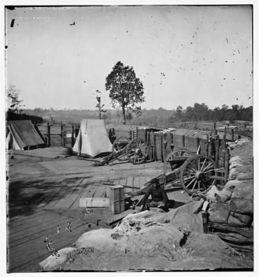 Thumbnail for 4020 - Atlanta, Georgia. Confederate fort in front of Atlanta