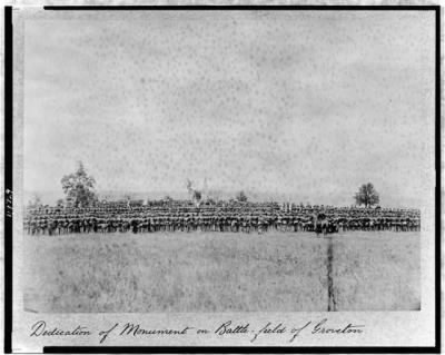 Thumbnail for 4352 - Dedication of monument on battle-field of Groveton