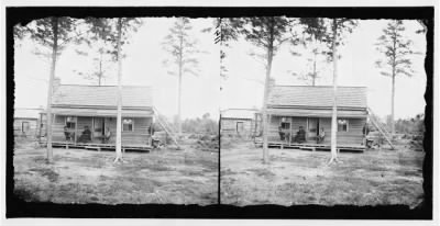 Thumbnail for 4409 - Chapin's Bluff, Virginia. Quarters of Maj. H.A. Pierce, 1st Connecticut Heavy Artillery