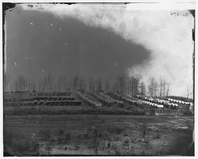 Thumbnail for 4675 - Rappahannock Station, Va. General view of 50th New York Engineers' winter encampment