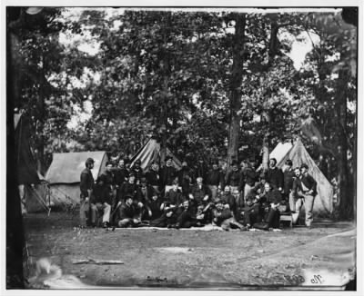 Thumbnail for 4709 - Culpeper, Virginia. Officers of the U.S. Horse Artillery Brigade commanded by Capt. James Robertson