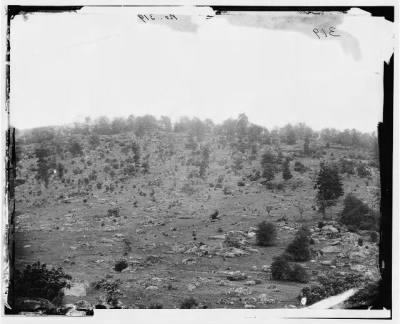 Thumbnail for 4732 - Gettysburg, Pennsylvania. View of Little Round Top