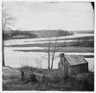 Thumbnail for 4733 - Petersburg, Virginia (vicinity). View of James River and canal