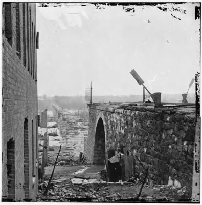 Thumbnail for 4734 - Richmond, Va. Ruins of Richmond & Petersburg Railroad bridge