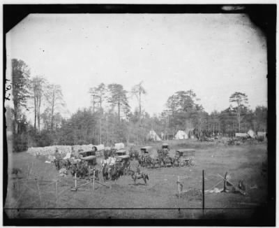 4855 - Brandy Station, Virginia. Bates quarters. Headquarters, Army of the Potomac