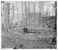 4925 - Bull Run, Virginia (vicinity). Sudley church through the trees - Page 1