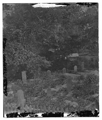 4933 - Hilton Head, South Carolina. Graves of sailors killed during the bombardment of November 7, 1861