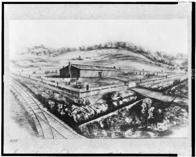 Thumbnail for 515 - Stockade and prison at Cahawba [sic], Alabama