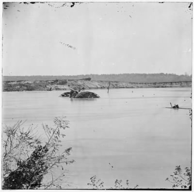 Thumbnail for 5305 - Drewry's Bluff, Virginia. Obstructions in James River opposite Fort Darling