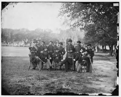 Thumbnail for 5307 - Fort Monroe, Va. Officers of 3d Pennsylvania Heavy Artillery