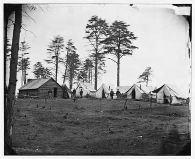 5337 - Brandy Station, Va. Chief Engineer's camp; another view