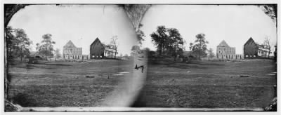 5340 - Antietam, Maryland. Real's barn, burned by the bursting of a Federal shell at the battle of Antietam