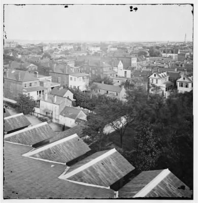 5383 - Charleston, South Carolina. View of Charleston from the roof of the Orphan Asylum