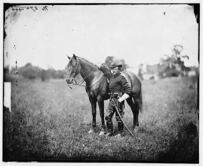 5427 - [Bealton, Virginia]. Capt. Henry Page, assistant quarter master, at Army of the Potomac headquarters