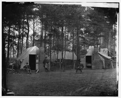 Thumbnail for 5624 - Brandy Station, Va. Quarters of Capt. Harry Clinton, quartermaster, Provost Guard