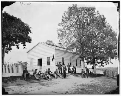 5650 - Washington, D.C. Hospitals, Signal Corps camp quarters near Georgetown