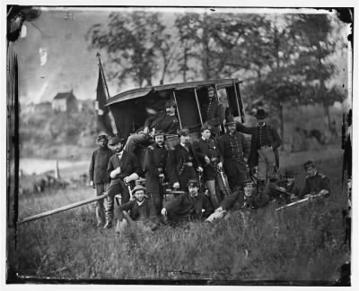 5692 - Culpeper, Va. Gen Robert O. Tyler and staff of the Artillery Reserve