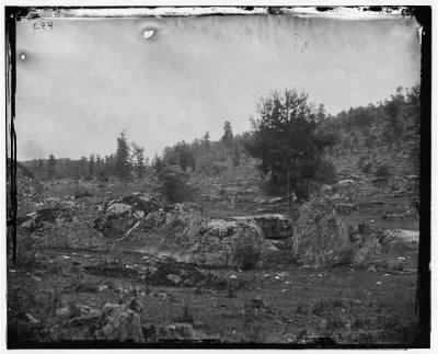 5727 - Gettysburg, Pennsylvania. Little Round Top