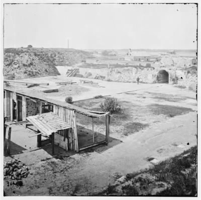 Thumbnail for 5747 - Charleston, South Carolina (vicinity). Interior view of Fort Moultrie. (Sullivan's Island)