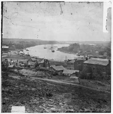 Thumbnail for 5971 - Richmond, Virginia. View of river. (Steamer MONOHANSETT shown)