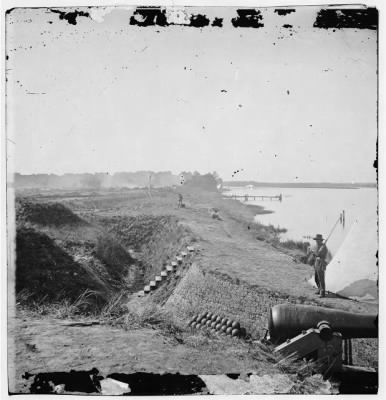 Thumbnail for 6040 - Savannah, Georgia (vicinity). View of Fort McAllister on the Ogeechee River